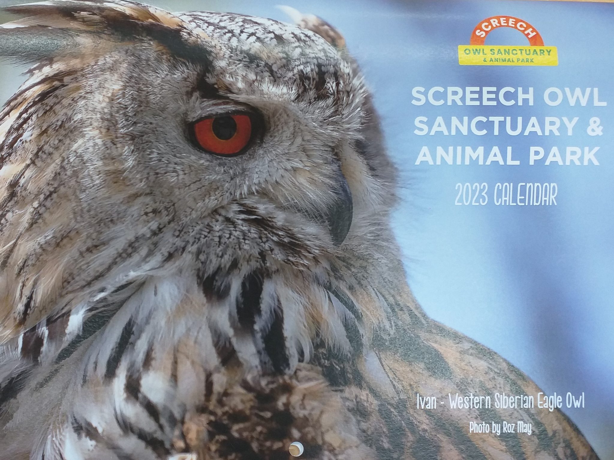 2023 SANCTUARY CALENDAR Screech Owl Sanctuary & Animal Park
